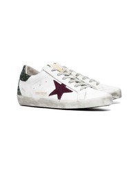 weiße Leder niedrige Sneakers von Golden Goose Deluxe Brand