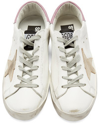 weiße Leder niedrige Sneakers von Golden Goose Deluxe Brand