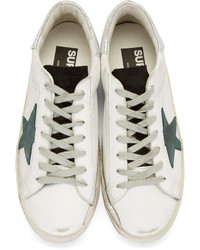 weiße Leder niedrige Sneakers von Golden Goose Deluxe Brand