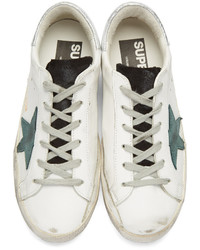 weiße Leder niedrige Sneakers von Golden Goose Deluxe Brand