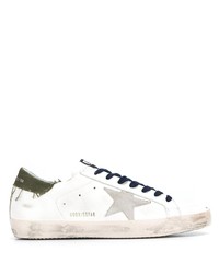 weiße Leder niedrige Sneakers von Golden Goose