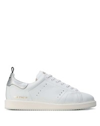 weiße Leder niedrige Sneakers von Golden Goose