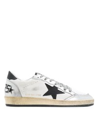 weiße Leder niedrige Sneakers von Golden Goose