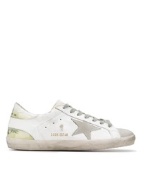 weiße Leder niedrige Sneakers von Golden Goose