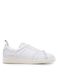 weiße Leder niedrige Sneakers von Golden Goose