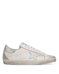 weiße Leder niedrige Sneakers von Golden Goose