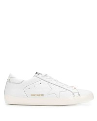 weiße Leder niedrige Sneakers von Golden Goose