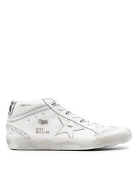 weiße Leder niedrige Sneakers von Golden Goose