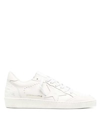 weiße Leder niedrige Sneakers von Golden Goose