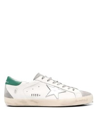 weiße Leder niedrige Sneakers von Golden Goose