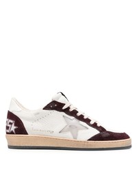 weiße Leder niedrige Sneakers von Golden Goose