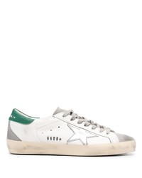 weiße Leder niedrige Sneakers von Golden Goose