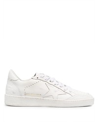 weiße Leder niedrige Sneakers von Golden Goose