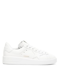 weiße Leder niedrige Sneakers von Golden Goose