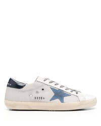 weiße Leder niedrige Sneakers von Golden Goose