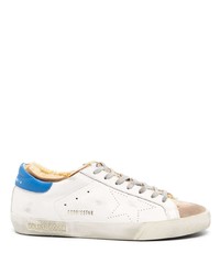 weiße Leder niedrige Sneakers von Golden Goose