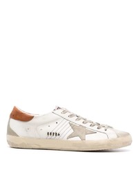 weiße Leder niedrige Sneakers von Golden Goose