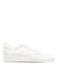 weiße Leder niedrige Sneakers von Golden Goose