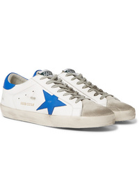 weiße Leder niedrige Sneakers von Golden Goose