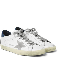 weiße Leder niedrige Sneakers von Golden Goose