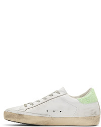 weiße Leder niedrige Sneakers von Golden Goose Deluxe Brand