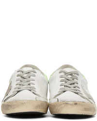 weiße Leder niedrige Sneakers von Golden Goose Deluxe Brand