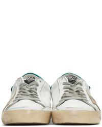 weiße Leder niedrige Sneakers von Golden Goose Deluxe Brand