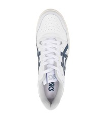 weiße Leder niedrige Sneakers von Asics