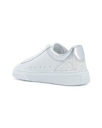 weiße Leder niedrige Sneakers von Hogan