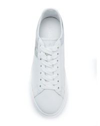 weiße Leder niedrige Sneakers von Hogan