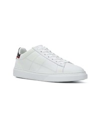 weiße Leder niedrige Sneakers von Hogan