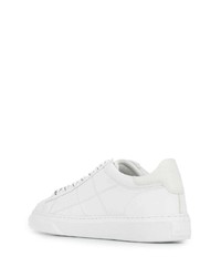 weiße Leder niedrige Sneakers von Hogan