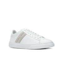 weiße Leder niedrige Sneakers von Hogan