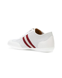 weiße Leder niedrige Sneakers von Bally