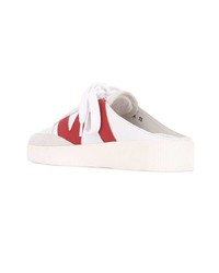 weiße Leder niedrige Sneakers von Senso