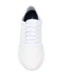 weiße Leder niedrige Sneakers von Lacoste