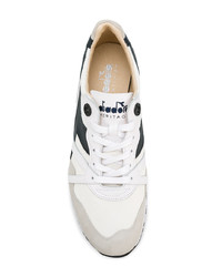 weiße Leder niedrige Sneakers von Diadora