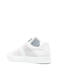 weiße Leder niedrige Sneakers von Philipp Plein