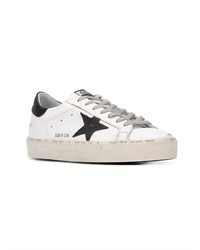 weiße Leder niedrige Sneakers von Golden Goose Deluxe Brand