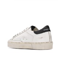 weiße Leder niedrige Sneakers von Golden Goose Deluxe Brand