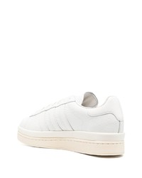 weiße Leder niedrige Sneakers von Y-3