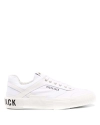 weiße Leder niedrige Sneakers von Hide&Jack