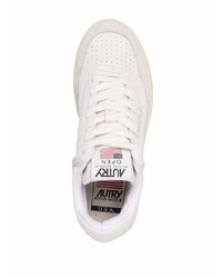 weiße Leder niedrige Sneakers von AUTRY