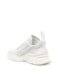 weiße Leder niedrige Sneakers von Bally