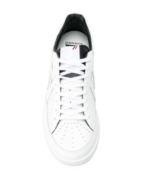 weiße Leder niedrige Sneakers von Le Coq Sportif