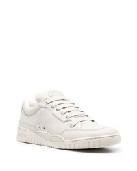 weiße Leder niedrige Sneakers von Bally