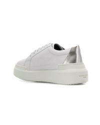 weiße Leder niedrige Sneakers von Sonia Rykiel