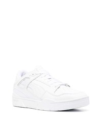 weiße Leder niedrige Sneakers von Puma