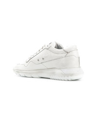 weiße Leder niedrige Sneakers von Hogan