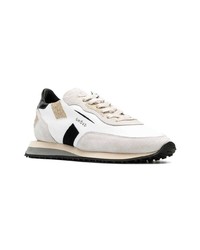 weiße Leder niedrige Sneakers von Ghoud